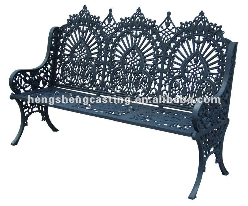 Metal Bench Outdoor Garden Bench