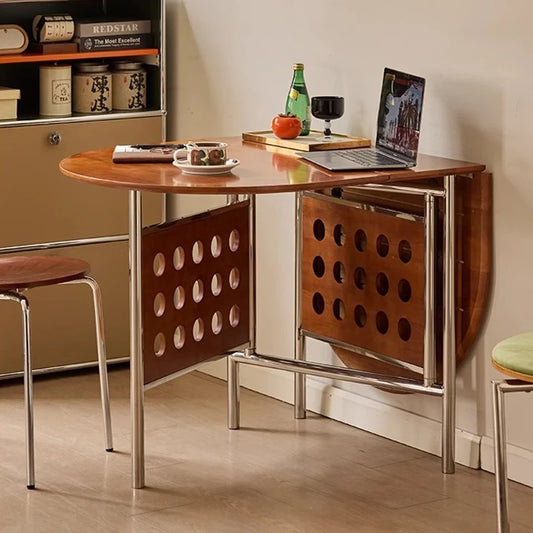Luxury Mid Century Dining Tables Long Folding Modern Design Dining Tables Glamour French Table A Manger Pliante Furniture Home