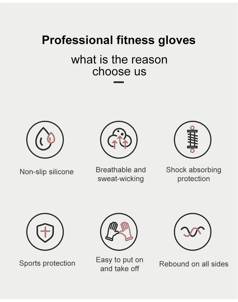 NOFOXO 1Pair Half-Finger Cycling Sports Gloves Women Breathable Anti-Slip Shock Absorbent Yoga Fitness Exercise Wear Resistant