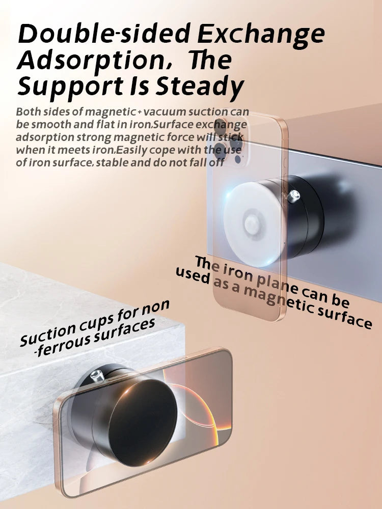 A2 vacuum suction cup mobile phone holder can be used in multiple scenarios and is the best gift for friends. WardBoyzPROShop