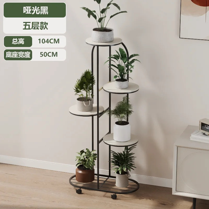Front Porch Terrace Plant Shelf Indoor Tree Shaped Metal Roomplant Stand Mid Century Potting Estanteria Garden Furniture