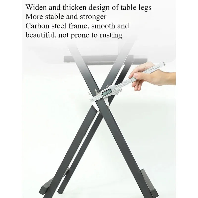 Installation-free folding table rental room dining table simple stall table dormitory study table portable table stall square