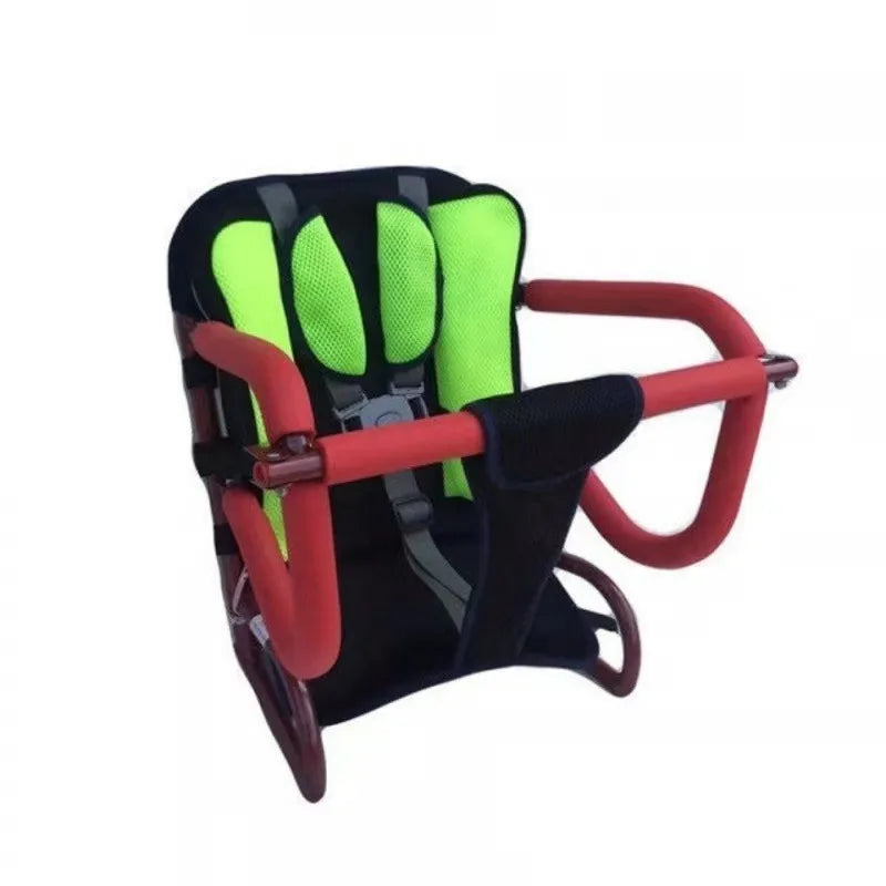 Electric Motorcycle Children's Safty Seat Seat Foldable Motorcycle Safety Seat General Guardrail With Rear Seat Selt