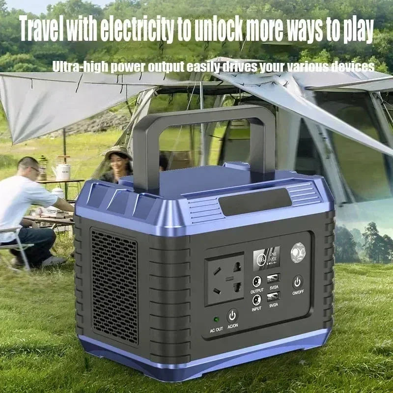220V 32000mAh Portable Power Bank Charging Station 300W Emergency Outdoor Storage Power Supply Camping RV Multi-function USB WardBoyzPROShop
