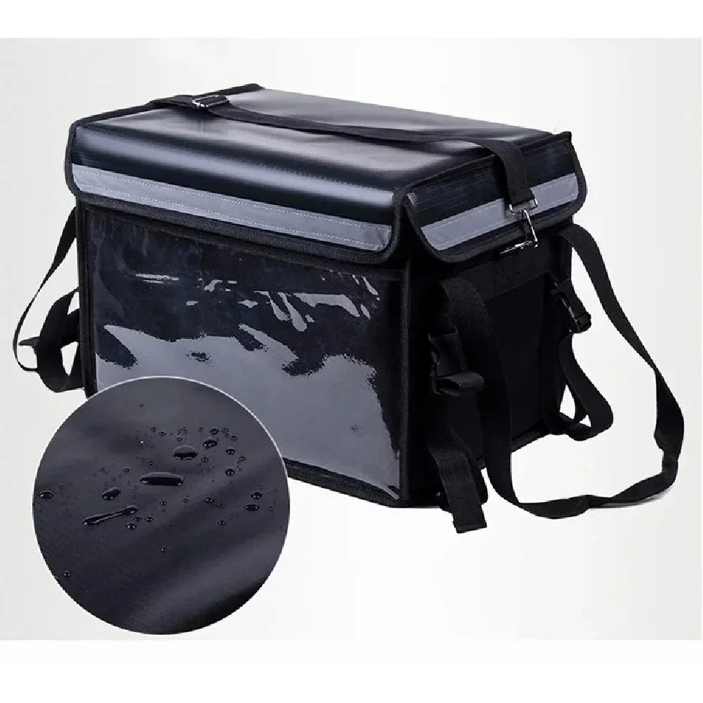 32L Extra Large Cooler Bag Car Ice Pack Insulated Thermal Lunch Pizza Fresh Food delivery Container Refrigerator WardBoyzPROShop