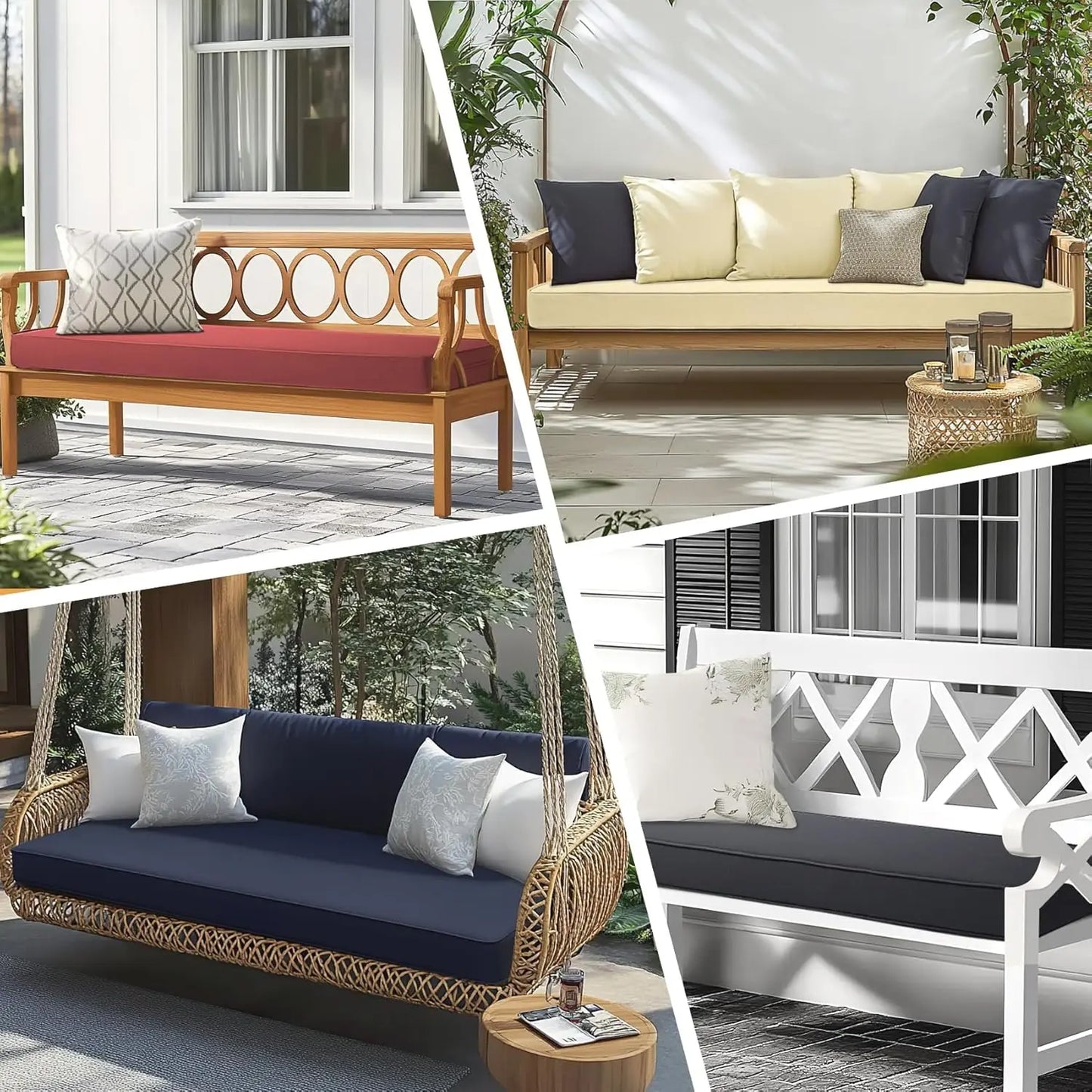Custom Outdoor Bench Cushion