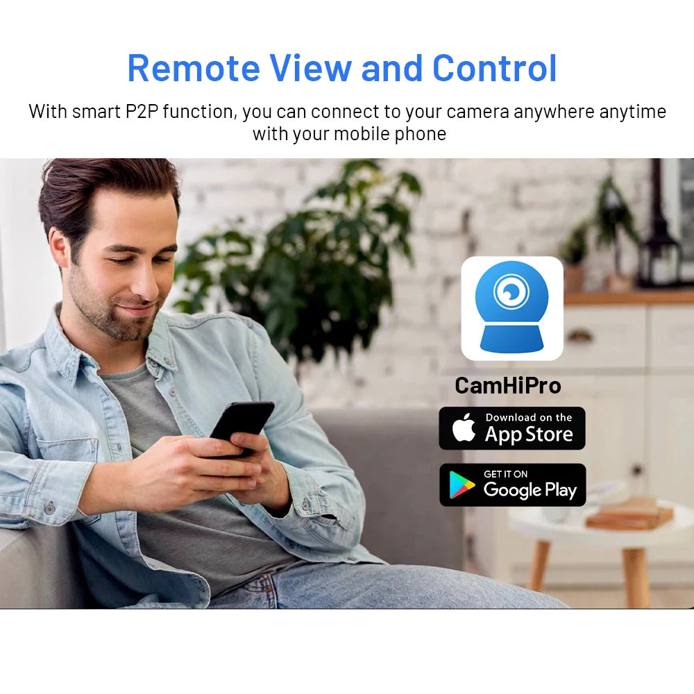 Security Dome 2.4/5 GHz WiFi PTZ Camera Outdoor 5MP Wireless IP Camera 5X Zoom Indoor Auto Tracking Infrared Night Vision 2-Way
