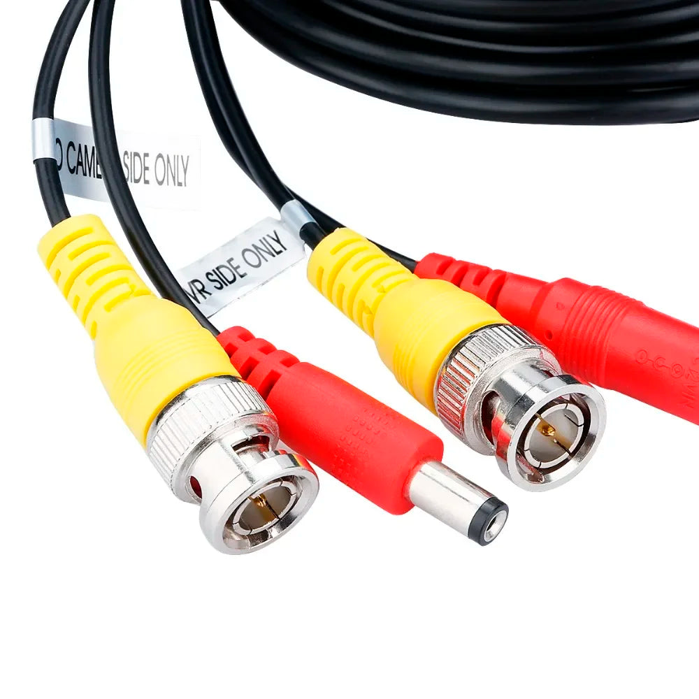 AHD Camera Cables 5M/10M/15M/20M/30M BNC Cable Output for DC Plug Cable for Analog AHD CCTV DVR Drop Shipping