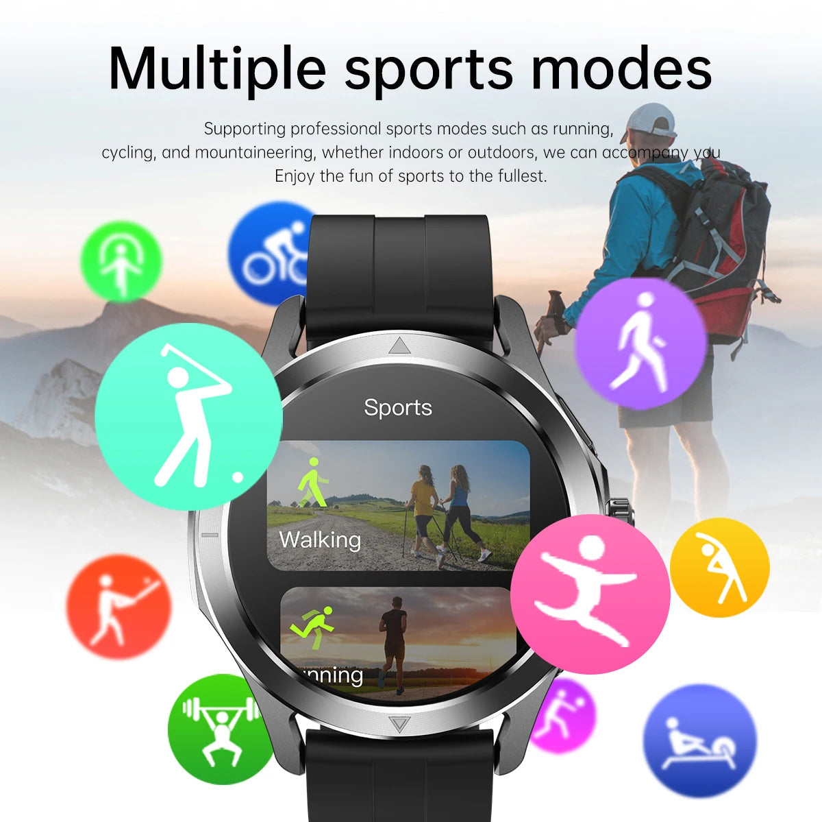 S4 Ultra For Xiaomi Smart Bracelet Men Watch AMOLED HD Screen Bluetooth Call GPS Trajectory NFC Heart Rate Compass SmartWatches WardBoyzPROShop