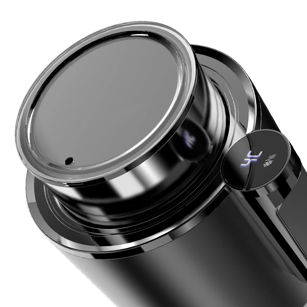 12V Car Office Cup Warmer Cooler with Temperature Display 2 In 1 Smart Beverage Mug Holder Car Smart Hot Cold Cup Drinks Holder WardBoyzPROShop