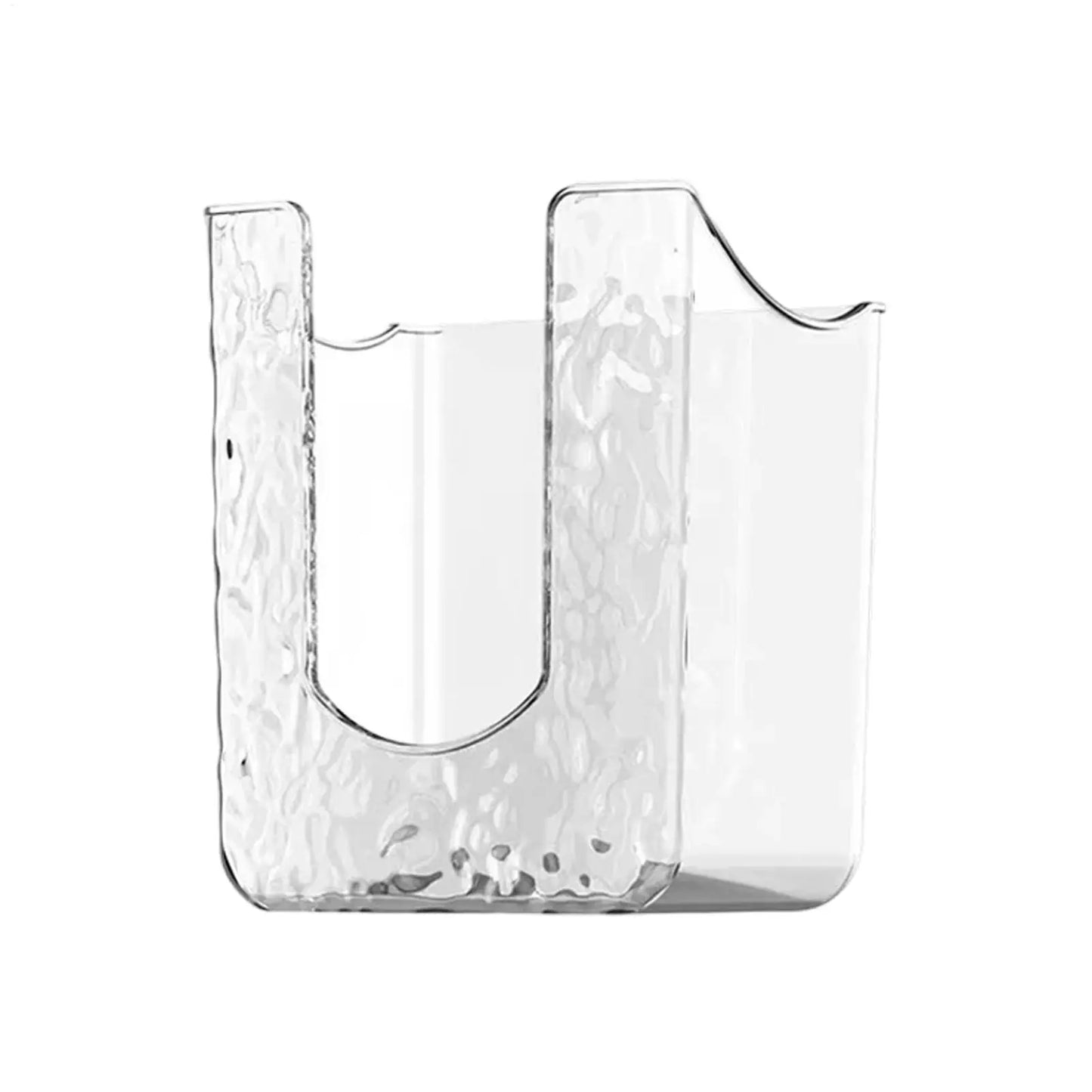 Tissue Box Bathroom Non Perforated Wall Mounted Wet Tissue Storage Box with Large Opening and Strong Load-bearing Capacity