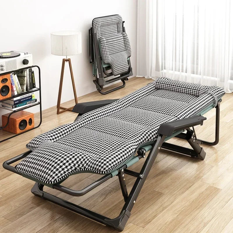 Office Beach Chaise Lounge Relaxing Folding Balcony Lazy Chaise Lounge Home Relaxation Reclinables Furniture