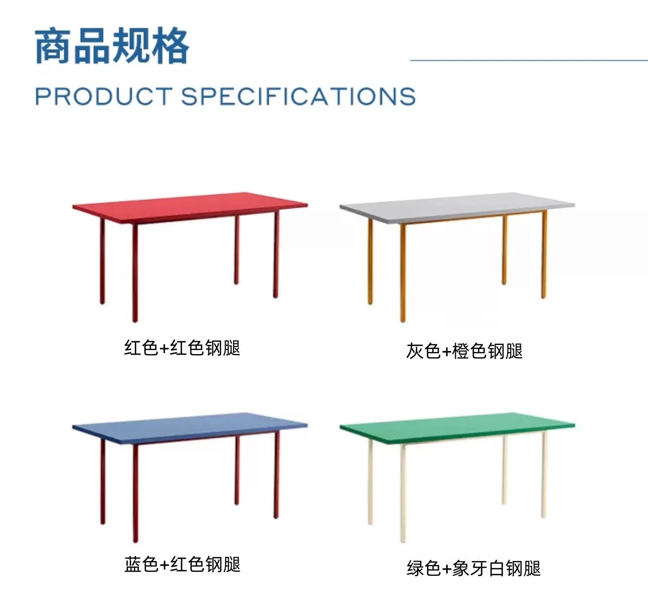 Design Legs Dining Table Modern Rectangle Kitchen Living Dining Table Waterproof Vase Muebles Para El Hogar Home Furniture