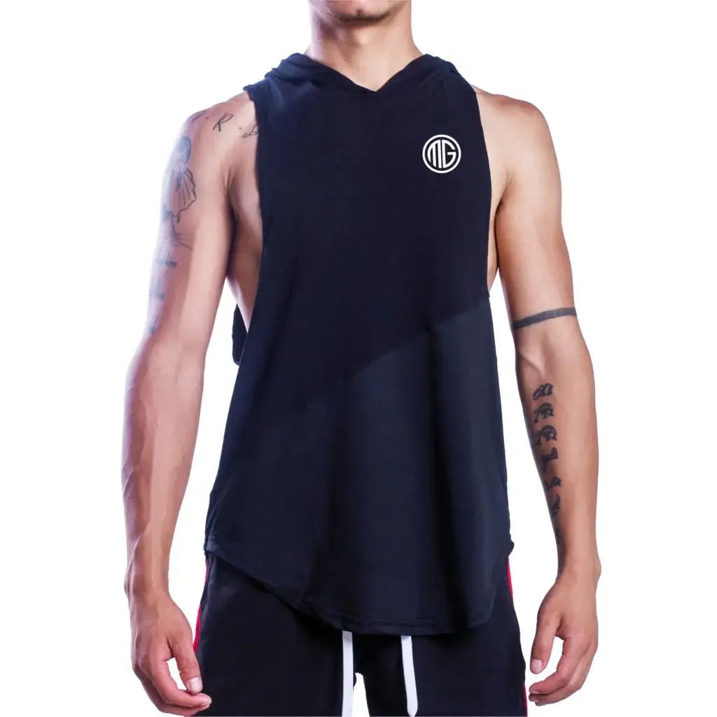 DIY Logo Bodybuilding Stringer Tank Top hooded Men Gym Clothing Fitness Mens Sleeveless Vests Cotton Singlets Muscle Tanktops WardBoyzPROShop