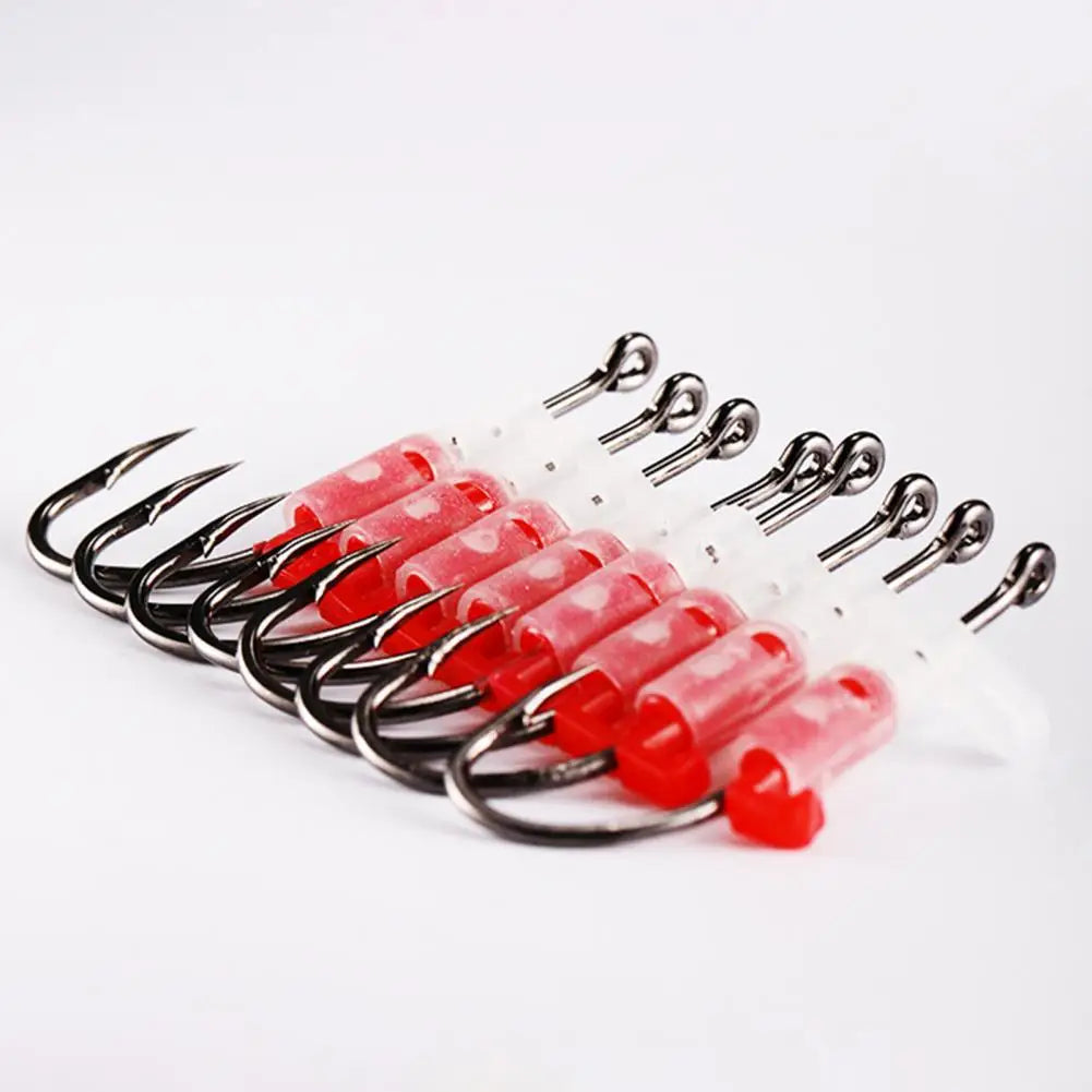 Live Shrimp Hook Live Bait Hook Live Shrimp Fixing Hook Set for Freshwater Fishing Heavy Duty Glow-in-the-dark for Catfish WardBoyzPROShop