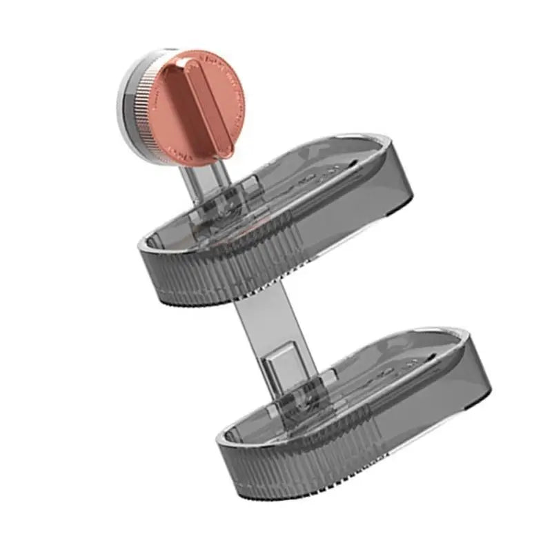 E8BD NonDrill Soap Trays Suction Soap Dish for Easy Installation in Bathrooms