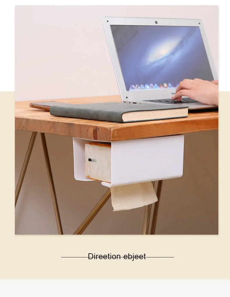 Bathroom Tissue Boxes Paper Holder Wall Hanging Tissue Box Tissue Racks Kitchen Napkin Storage Rack Toilet Paper Dispenser