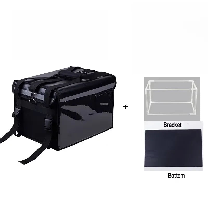 32L Extra Large Cooler Bag Car Ice Pack Insulated Thermal Lunch Pizza Fresh Food delivery Container Refrigerator WardBoyzPROShop