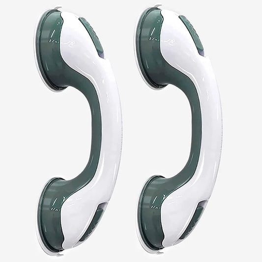 Shower Handle Safety Helping Handle Anti-Slip Support Bathroom Toilet Safe Grab Bar Handle Vacuum Sucker Suction Cup Handrail