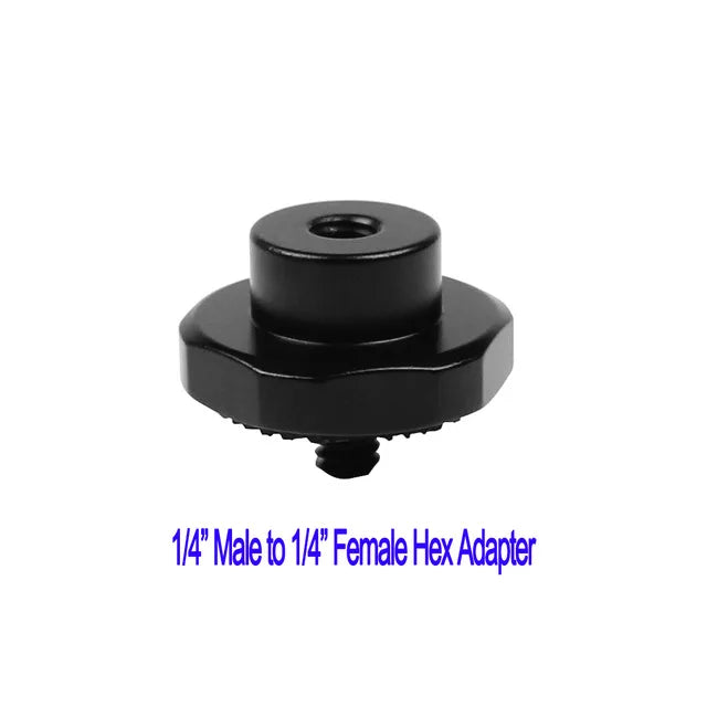 Conversion Screw 1/4 to 1/4 3/8" M4 M5 M6 M8 M10 Screw Projector Adapter DSLR Camera Tripod Ballhead Photography Fixing Mount