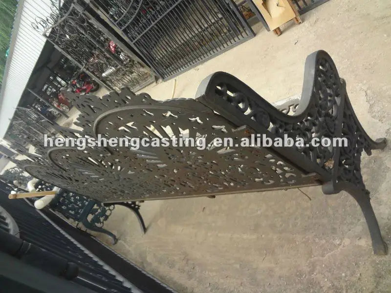 Metal Bench Outdoor Garden Bench
