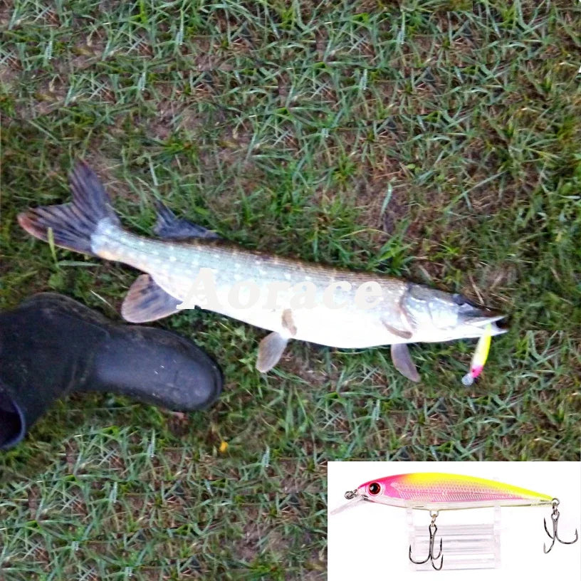 1PCS Laser Minnow Fishing Lures