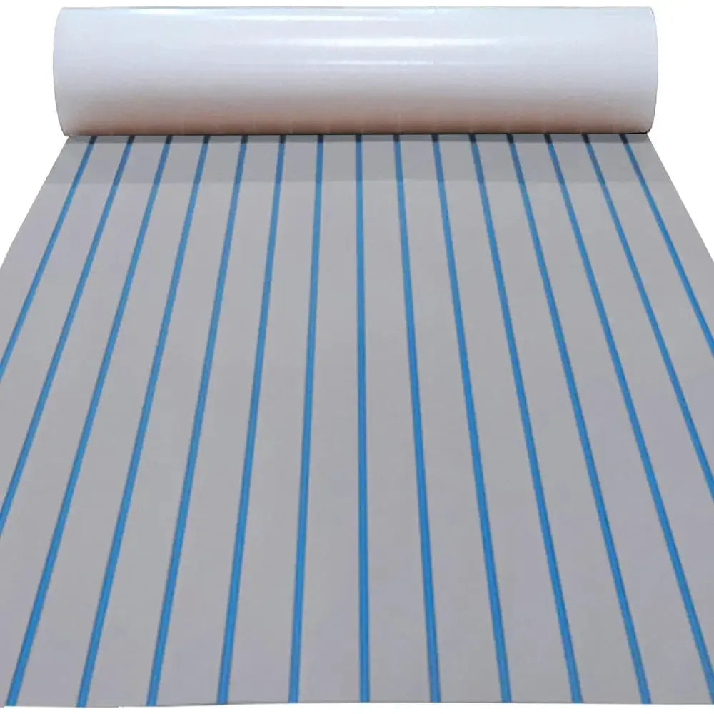 Boat Decking EVA Foam Flooring Sheet Faux Teak Marine Mat Boat Yacht Carpet Kayak RV Swimming Pool Non-Slip Flooring Mat WardBoyzPROShop