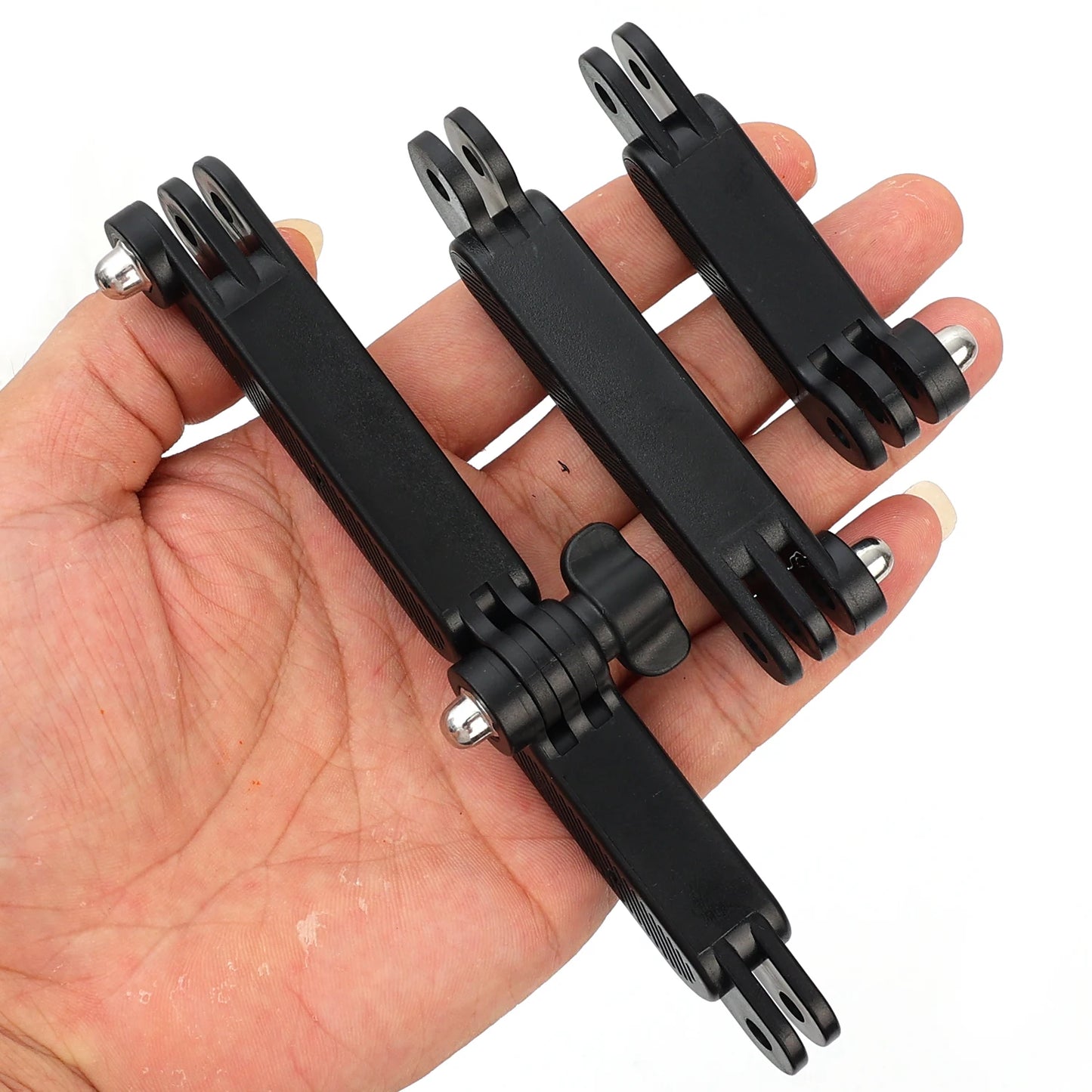 Universal Extension Pivot Arm Mount Kit for DJI GoPro Hero 13 12 11 DJI Action 5 Pro 4 Adjustable Straight Joints Adapters
