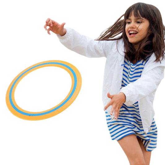 25cm Flying Disc Portable Flying Ring Versatile Outdoor Flying Disc Toy Playing Flying Saucer for Beach Backyard