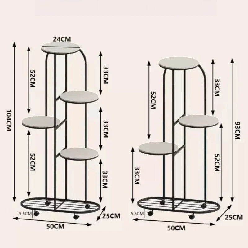 Front Porch Terrace Plant Shelf Indoor Tree Shaped Metal Roomplant Stand Mid Century Potting Estanteria Garden Furniture