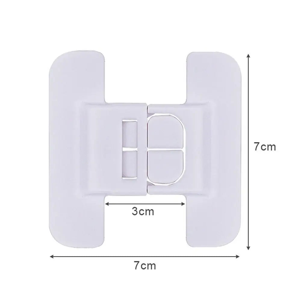Household Refrigerator Lock Freezer Door Lock Toddler Children Cabinet Safety Lock Security Latch Anti-pinching Safety For Baby
