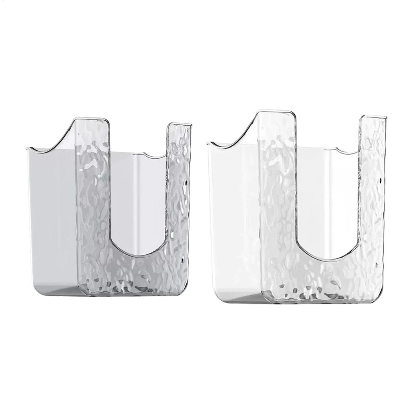 Self-Adhesive Refillable Tissue Dispenser Organizer Wipe Holder For Bathroom Container No Drilling Wall Storage Organizer Wet