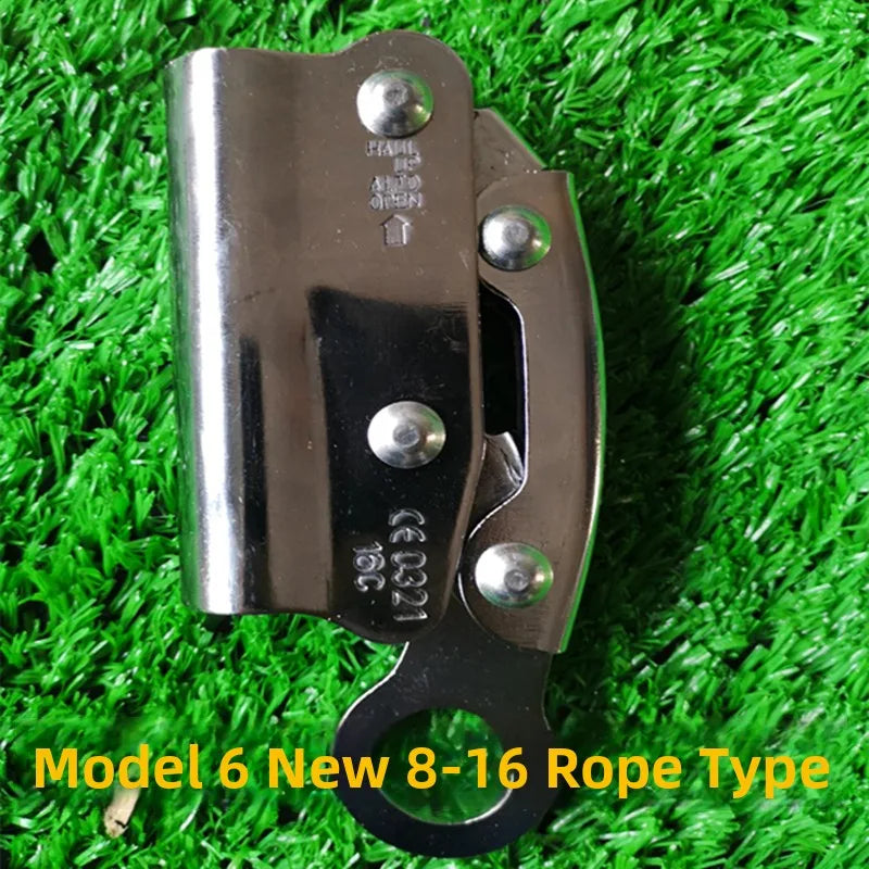 Self-Loing Carabiner Se Rope Climbing Equipment Fall Protection Device Portable Lanyard for High Altitude Climbing