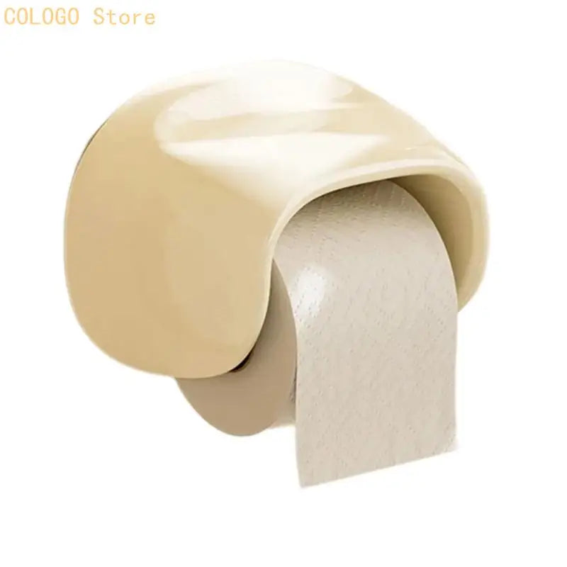 Modern Bathroom Tissue Holder With Shelf Waterproof Toilet Paper Dispenser D0LD
