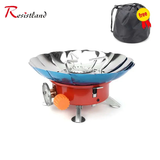 2800W Windproof  Portable Outdoor Stove Camping Gas Stove  Picnic Burner with Storage Bag For Hiking WardBoyzPROShop