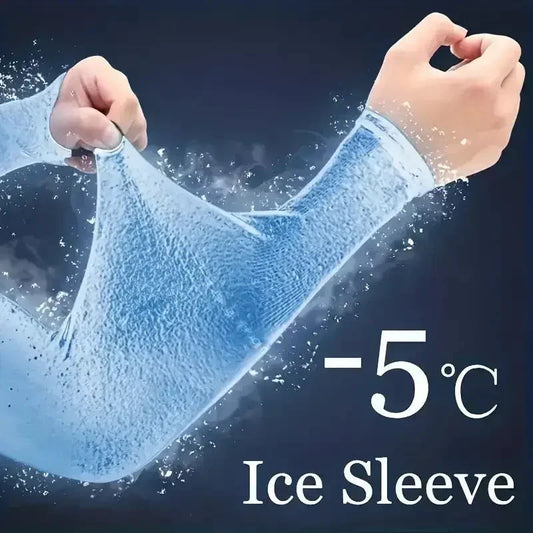 1 Pair Cooling Arm Covers for Men and Women Summer Sun Protection Sunshade Ice Silk Sleeves for Cycling Outdoor Sports Golf WardBoyzPROShop