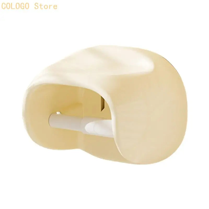 Modern Bathroom Tissue Holder With Shelf Waterproof Toilet Paper Dispenser D0LD