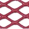 96-Inch Rectangle Original Equipment Outdoor Metal Thermoplastic Bench Red with Backrest for Park/Terrace/Hospital