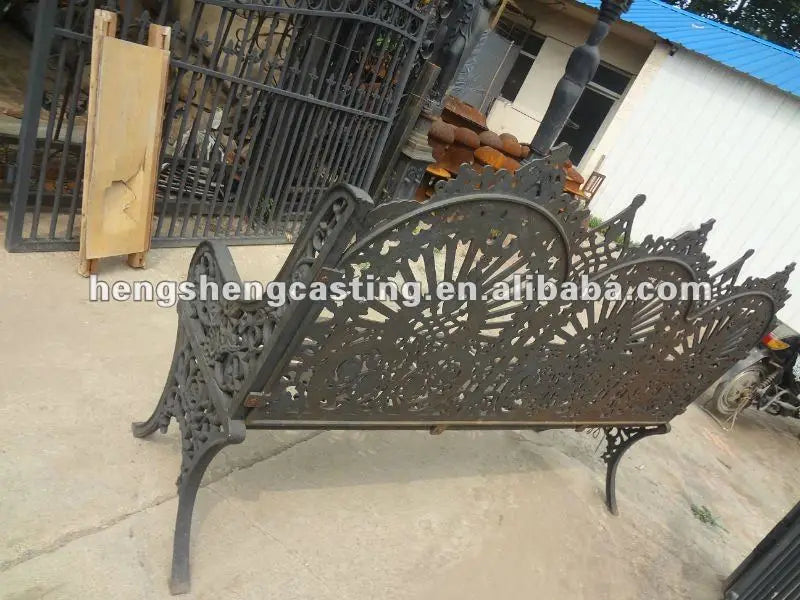 Metal Bench Outdoor Garden Bench