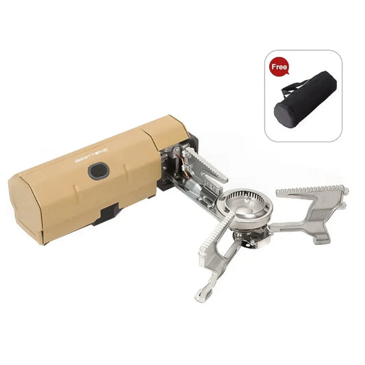 Camping Gas Stove 2670W Portable Folding Cassette Gas Burner Outdoor Picnic Travel Cooking Grill Cooker Heating System WardBoyzPROShop