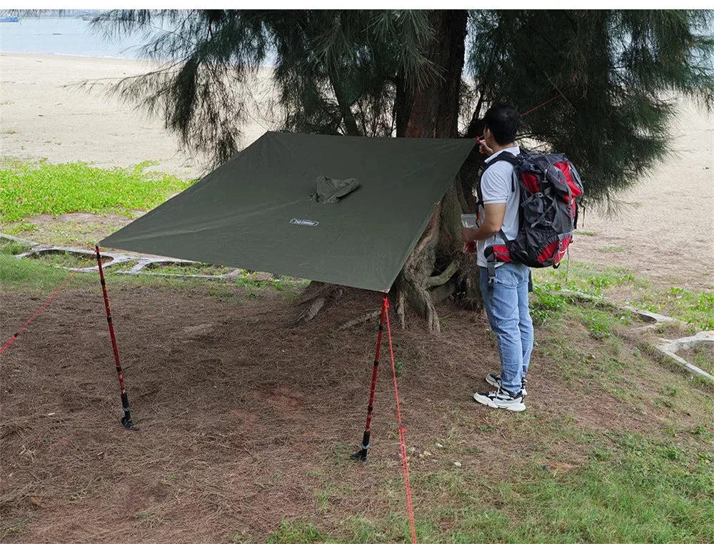 Airy Mesh Tent 1 Person Ultralight Tent Quick Setup Backpacking Shelter Breathable Mosquito Proof for Camping and Trekking WardBoyzPROShop