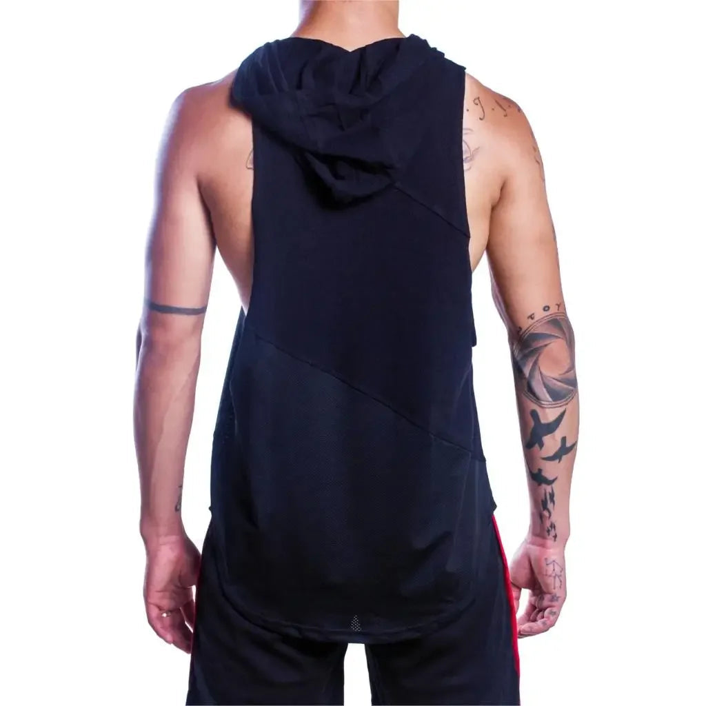 DIY Logo Bodybuilding Stringer Tank Top hooded Men Gym Clothing Fitness Mens Sleeveless Vests Cotton Singlets Muscle Tanktops WardBoyzPROShop