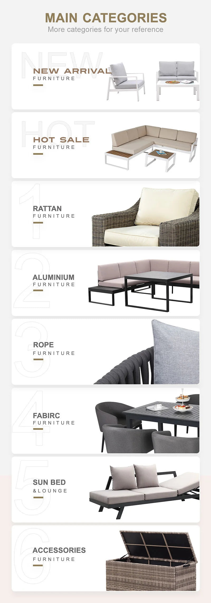 BHR High Back Comfortable Garden Sofa All Weather Garden Furniture Outdoor Rattan Dining Furniture Set Rattan Sofa for Backyard