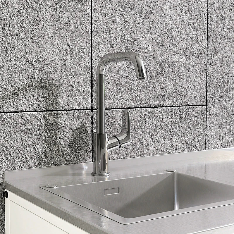 Custom Metal Outdoor Kitchen Cabinet in White and Black Featuring a Sink