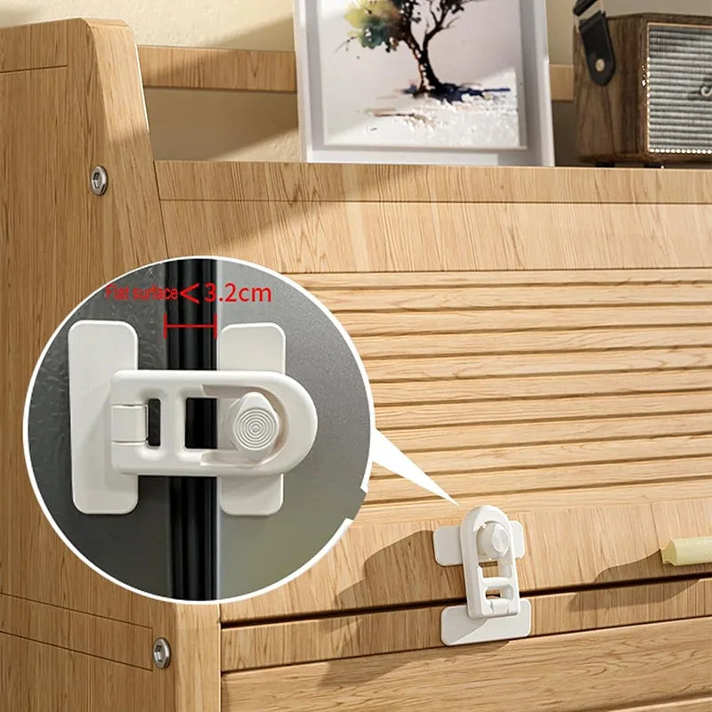 Fridge Child Locks Freezer Locks for Refrigerator Doors Oven Child Safety Lock Oven Baby Proofing Refrigerator Door Safety Locks