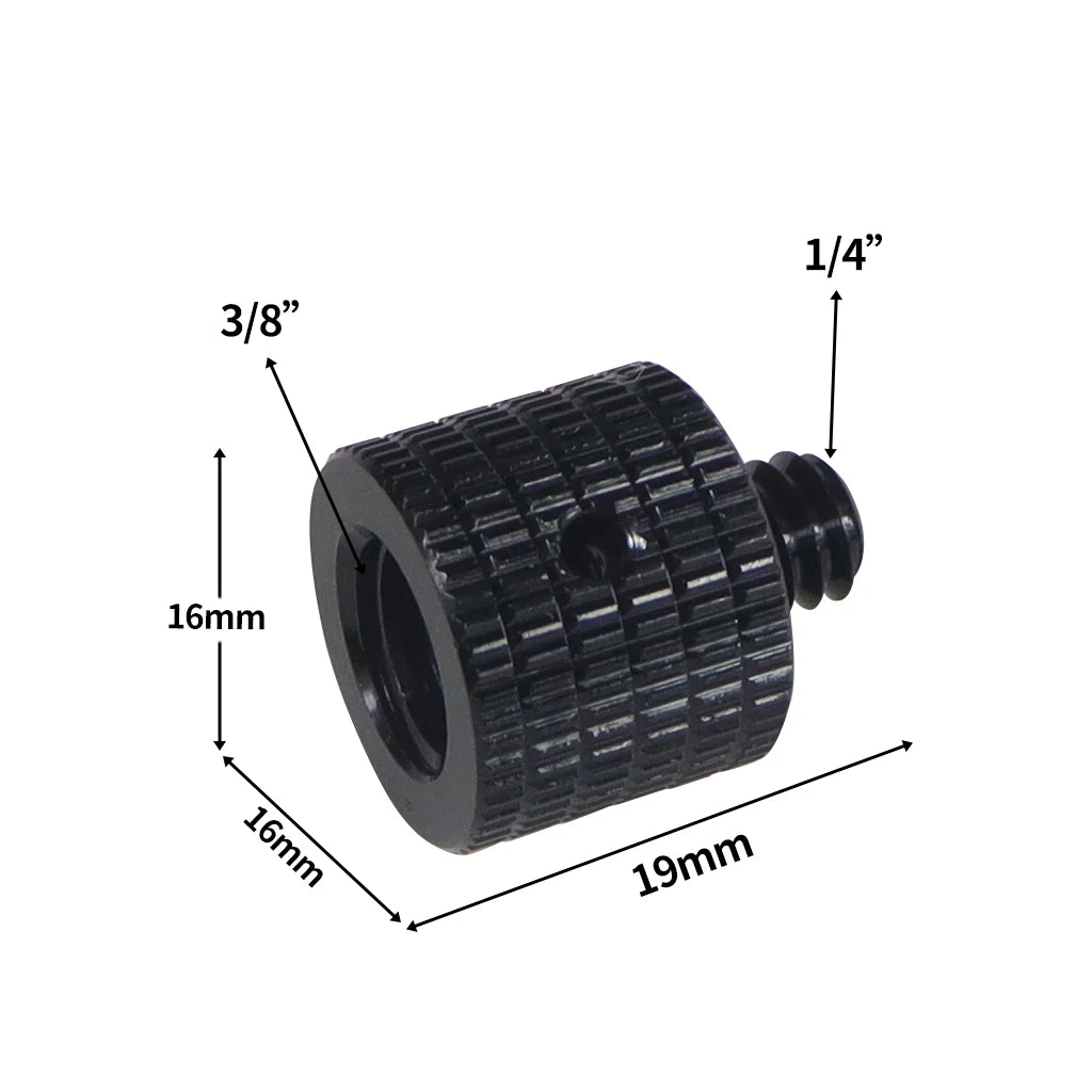 Conversion Screw 1/4 to 1/4 3/8" M4 M5 M6 M8 M10 Screw Projector Adapter DSLR Camera Tripod Ballhead Photography Fixing Mount