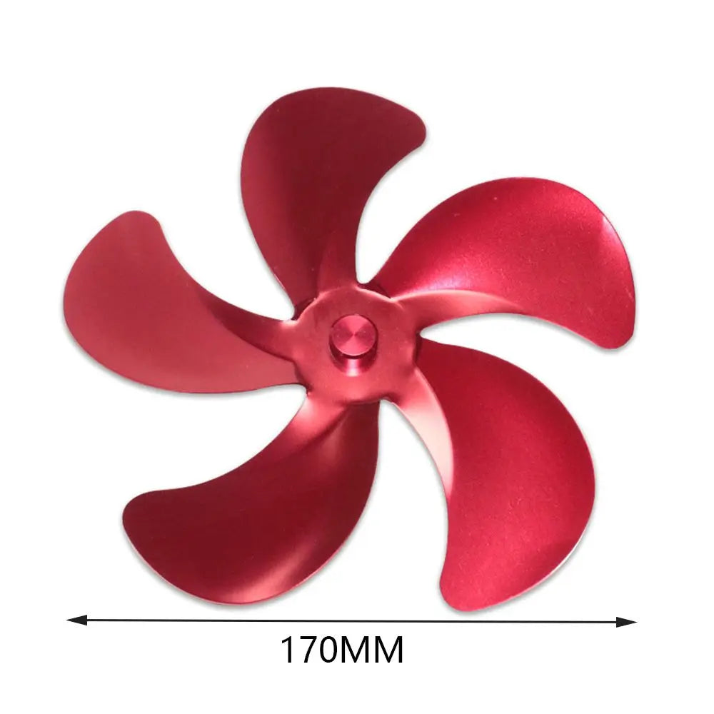 Only the fan blades Power Saving Eco Fire Heat Wood Stove Fan Fireplace Fan Log Burner for Heat Powered