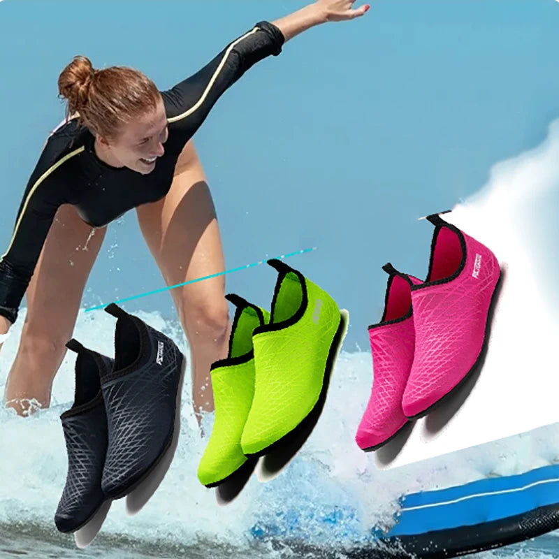 Diving Shoes Women Aqua Shoes Men Beach Swimming Water Sport Socks Barefoot Sneaker Fitness Dance Swim Surfing Snorkeling Shoe