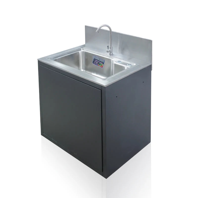 High Quality Modern Design Stainless Steel Outdoor Kitchen Cabinet with Sink
