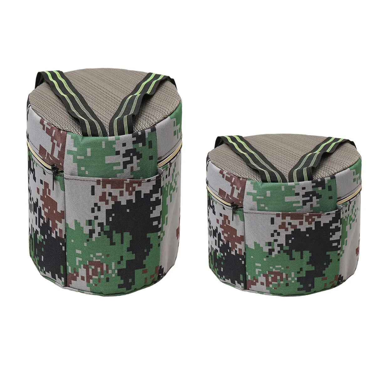 1Pc Gardening Stool Footstool Wearable Work seat Heavy Duty Garden Seat Stool Portable for Children Adults Home Yard Backpacking